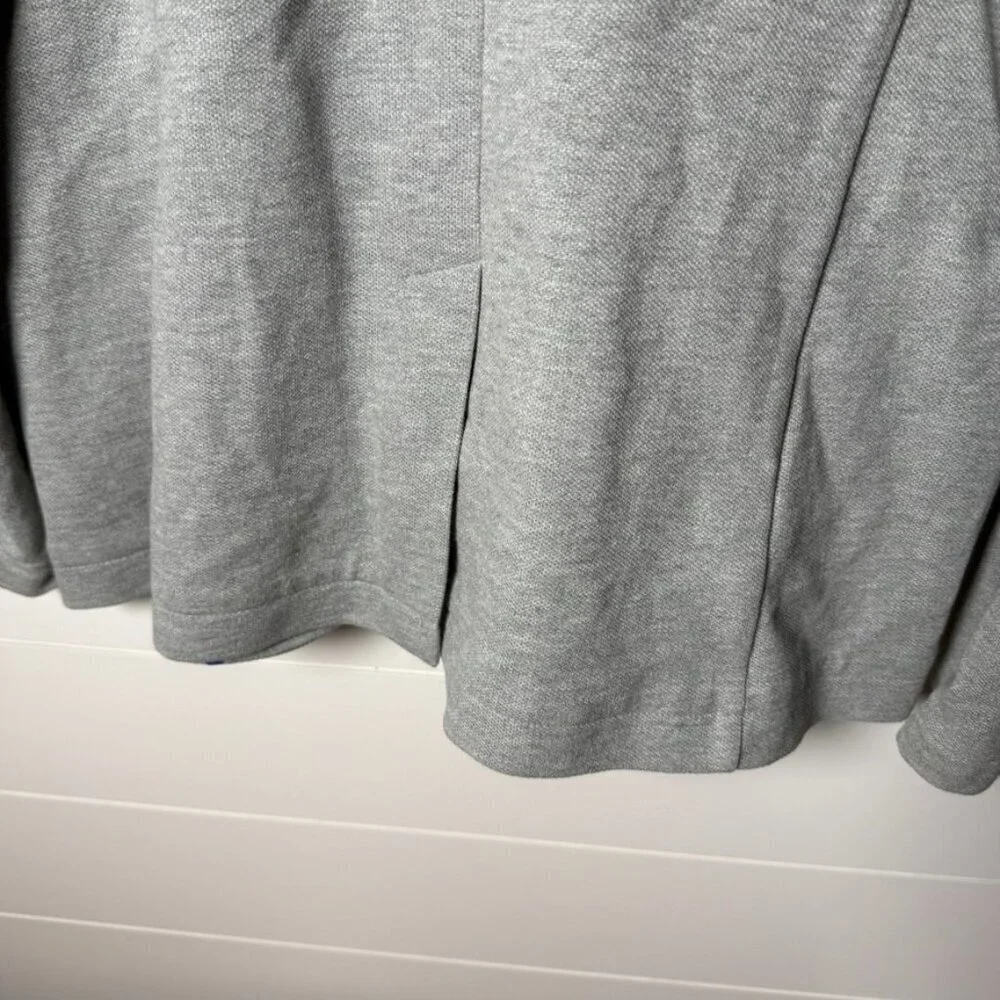 An Original Penguin Men's 100% Cotton Gray Blazer with Elbow Patches. Size XL